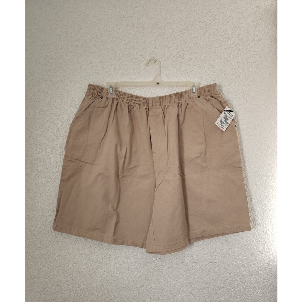 Roaman's Women's Plus Size 28W Bermuda Denim Shorts elastic waist New